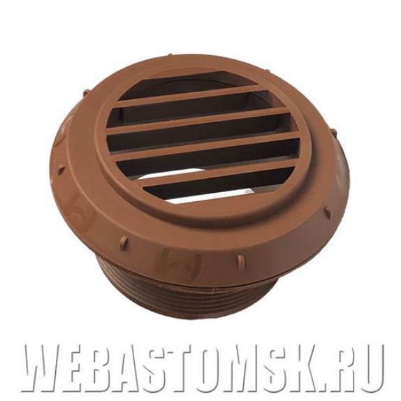 Выход воздуха (Дефлектор Ø60, пластины под 45°, коричневый пластик) для Webasto Air Top