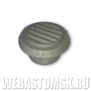 Выход воздуха (Дефлектор Ø60, пластины под 45°, серый пластик) для Webasto Air Top