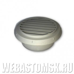 Выход воздуха (Дефлектор Ø60, пластины под 90°, серый пластик) для Webasto Air Top